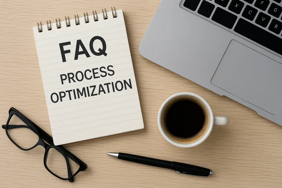 faq prozessoptimierung fragen antworten effizienz